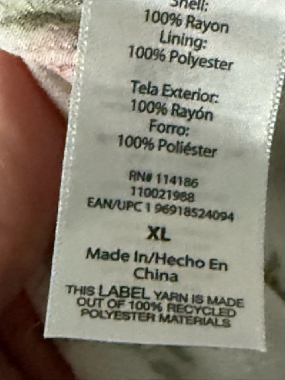 Frye Cream Maxi Dress with Pink Floral Print - Picture 8 of 8